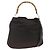 Borsa a Spalla GUCCI Bamboo Nylon 2in1 Marrone Argento 001 1781 1577 Auth gh1931