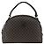 Céline Borsa a mano in tela Macadam CELINE in pelle PVC nera e oro Auth AMZ525A Nero D'oro - vista 2