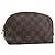 LOUIS VUITTON Kosmetiktäschchen PM Damier Ebene N47516 Authentisch LV BA11689