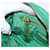 Borsa a Spalla PRADA Nylon Verde Oro Auth LNZ781 D'oro - vista 21