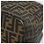 FENDI Zucca Canvas Handtasche braun schwarz Auth LNZ770 - Ansicht 11