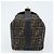 FENDI Zucca Canvas Handtasche braun schwarz Auth LNZ770 - Ansicht 4