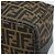 FENDI Zucca Canvas Handtasche braun schwarz Auth LNZ770 - Ansicht 9