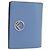 FENDI F-Is Portafoglio Bifold in Pelle Azzurro Chiaro Argento Auth am11084A Blu chiaro