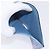 FENDI F-Is Portafoglio Bifold in Pelle Azzurro Chiaro Argento Auth am11084A Blu chiaro - vista 15