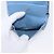 FENDI F-Is Portafoglio Bifold in Pelle Azzurro Chiaro Argento Auth am11084A Blu chiaro - vista 17