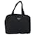 PRADA Borsa a mano in nylon nero argento Auth ARZ607 - vista 2