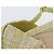 Sandali CHANEL COCO Mark Tweed Giallo CC Auth AMZ178M - vista 15