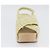 Sandali CHANEL COCO Mark Tweed Giallo CC Auth AMZ178M - vista 30