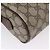 Borsa Sherry Line GG Supreme Web di GUCCI in PVC beige e oro 67 02 004 Auth LNZ594 D'oro - vista 12