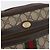 Borsa Sherry Line GG Supreme Web di GUCCI in PVC beige e oro 67 02 004 Auth LNZ594 D'oro - vista 16
