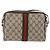 Borsa Sherry Line GG Supreme Web di GUCCI in PVC beige e oro 67 02 004 Auth LNZ594 D'oro - vista 3
