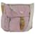 Borsa a Spalla PRADA Nylon Rosa Argento Auth ARZ292