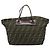 Borsa a mano in tela Zucca FENDI nera e marrone Auth bs34150 Nero - vista 2