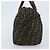 Borsa a mano in tela Zucca FENDI nera e marrone Auth bs34150 Nero - vista 4