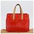 LOUIS VUITTON Monogram Vernis Reade PM Borsa a Mano Rossa M91088 Auth am11167A Rosso - vista 12