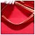 LOUIS VUITTON Monogram Vernis Reade PM Borsa a Mano Rossa M91088 Auth am11167A Rosso - vista 22