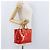 LOUIS VUITTON Monogram Vernis Reade PM Borsa a Mano Rossa M91088 Auth am11167A Rosso - vista 23