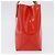 LOUIS VUITTON Monogram Vernis Reade PM Borsa a Mano Rossa M91088 Auth am11167A Rosso - vista 3