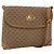 Gucci Borsa a Spalla Micro GG Supreme PVC Beige Oro 14 007 5548 Auth th6655 D'oro