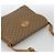 Gucci Borsa a Spalla Micro GG Supreme PVC Beige Oro 14 007 5548 Auth th6655 D'oro - vista 6