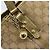 Bolso de Mano Gucci GG Canvas Sherry Line Beige Dorado 139261 Auth BA11705 - vista 14