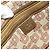 Bolso de Mano Gucci GG Canvas Sherry Line Beige Dorado 139261 Auth BA11705 - vista 15