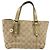 Bolso de Mano Gucci GG Canvas Sherry Line Beige Dorado 139261 Auth BA11705 - vista 2