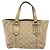 Bolso de Mano Gucci GG Canvas Sherry Line Beige Dorado 139261 Auth BA11705 - vista 3