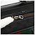 Borsa da viaggio GUCCI GG Canvas Web Sherry Line Nera Oro Auth ARZ288 Nero D'oro - vista 14