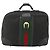 Borsa da viaggio GUCCI GG Canvas Web Sherry Line Nera Oro Auth ARZ288 Nero D'oro - vista 2