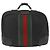 Borsa da viaggio GUCCI GG Canvas Web Sherry Line Nera Oro Auth ARZ288 Nero D'oro - vista 3
