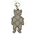 GUCCI GG Supreme Boris Yuko Higuchi Charm PVC Beige Auth LNZ613SM - vista 7
