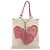 SAINT LAURENT Borsa Tote Kahala Canvas Beige Argento Auth LNZ702 - vista 2