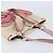 SAINT LAURENT Borsa Tote Kahala Canvas Beige Argento Auth LNZ702 - vista 6