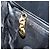 Borsa a mano Vala in pelle nera e oro di Salvatore Ferragamo Auth gh1876 Nero D'oro - vista 19