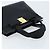 Borsa a mano Vala in pelle nera e oro di Salvatore Ferragamo Auth gh1876 Nero D'oro - vista 6