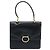Céline CELINE Handtasche aus schwarzem Leder mit Gold Auth ep13883 Golden - Ansicht 2