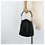Borsa a mano in nylon nero e argento Gucci Bamboo 001 2855 1657 Auth gh1942 - vista 23