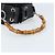 Borsa a mano in nylon nero e argento Gucci Bamboo 001 2855 1657 Auth gh1942 - vista 7