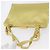 Borsa Tote PRADA Satin Giallo Oro Auth ARZ560 D'oro - vista 7
