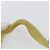 Borsa Tote PRADA Satin Giallo Oro Auth ARZ560 D'oro - vista 9