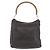 Bamboo Borsa a mano in pelle marrone con bambù GUCCI Argento Auth SW2156 - vista 2