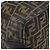 Borsa a mano in tela Zucca FENDI nera e marrone Auth LNZ693 Nero - vista 10