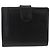 Billetera Bifold CHANEL de Piel Caviar Negra Oro CC Auth bs34185 Negro Dorado - vista 3
