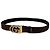 Cinto de couro GG vintage da Gucci marrom