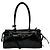 Borsa a spalla media Bonnie in pelle nera Prada Nero