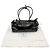 Borsa a spalla media Bonnie in pelle nera Prada Nero - vista 10