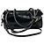 Borsa a spalla media Bonnie in pelle nera Prada Nero - vista 3