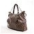 Borsa a Spalla Louis Vuitton Evora MM Damier Ebene 2Way in Marrone Rosso - vista 3